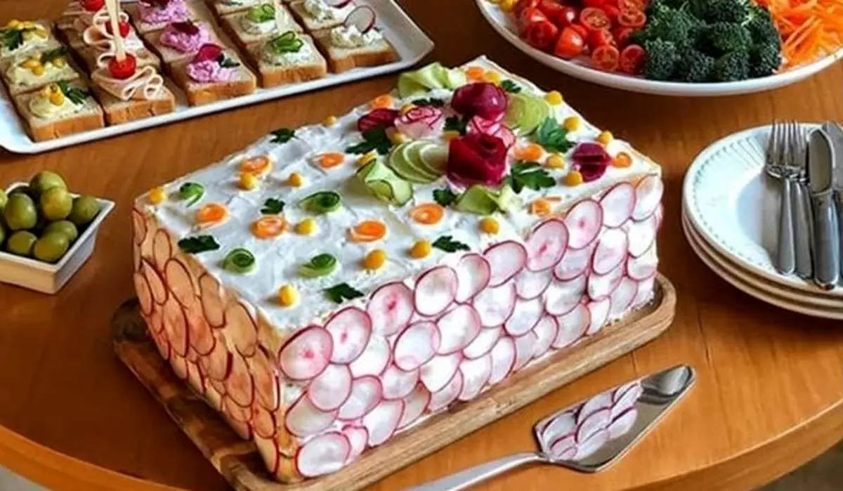طرز تهیه کیک مرغ مجلسی شام ایرانی | این غذا را فینگرفودی سرو کنید
