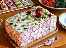 طرز تهیه کیک مرغ مجلسی شام ایرانی | این غذا را فینگرفودی سرو کنید