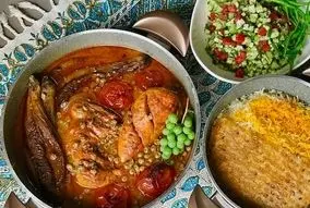 طرز تهیه خورش غوره مسما مجلسی با مرغ | این غذا مخصوص بهار و تابستونه !
