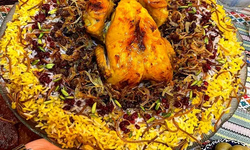 طرز تهیه رشته پلو با مرغ مخصوص چهارشنبه سوری | دستور غذای اصیل ایرانی برای نوروز