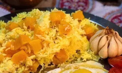 غذای مازندرانی ها برای شب یلدا | طرز تهیه کدو پلو