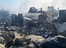 آتش‌سوزی هولناک در یک ملک شخصی ۲۰۰۰ متری
