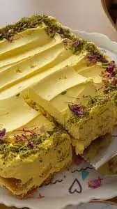 طرز تهیه تیرامیسو ایرانی با زعفران ! | این دسر مزه بهشت میده ! + ویدئو