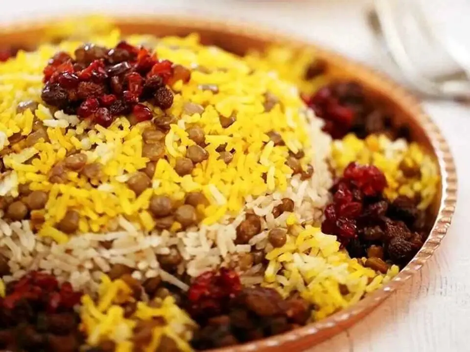 آموزش غذاهای نذری | طرز تهیه عدس پلو با گوشت چرخ کرده 