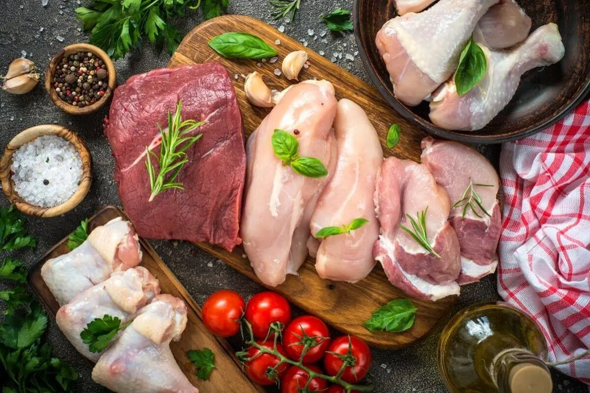 قیمت گوشت و مرغ در بازار امروز تهران