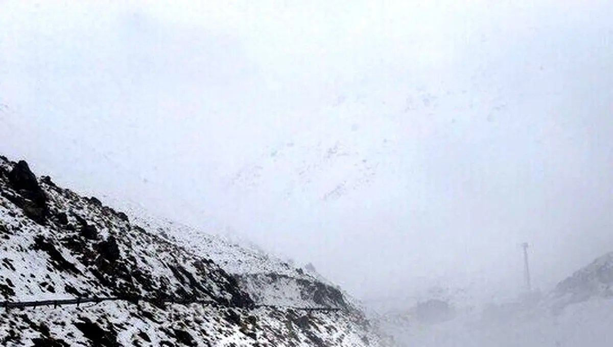 روستای خوشاکوی ارومیه برای ساعاتی شبیه مناطق قطب شمال و سیبری شد! +فیلم