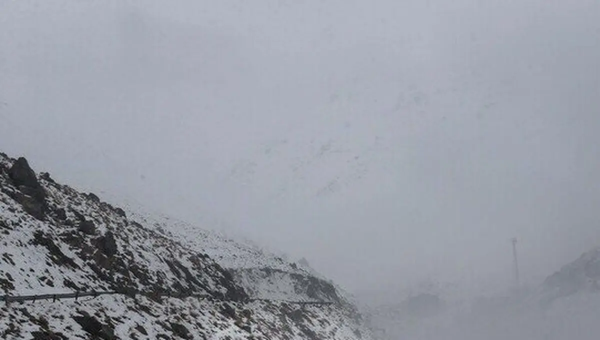 روستای خوشاکوی ارومیه برای ساعاتی شبیه مناطق قطب شمال و سیبری شد! +فیلم