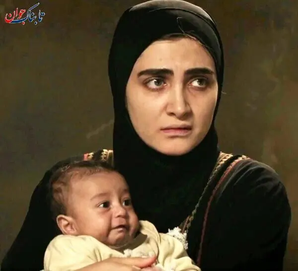 عکس دیده نشده از همسر الناز ملک سریال زخم کاری 