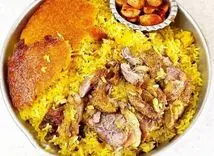 طرز تهیه یک مدل ته‌چین به سبک مازندرانی‌ها | آموزش ته‌چین مازندارنی