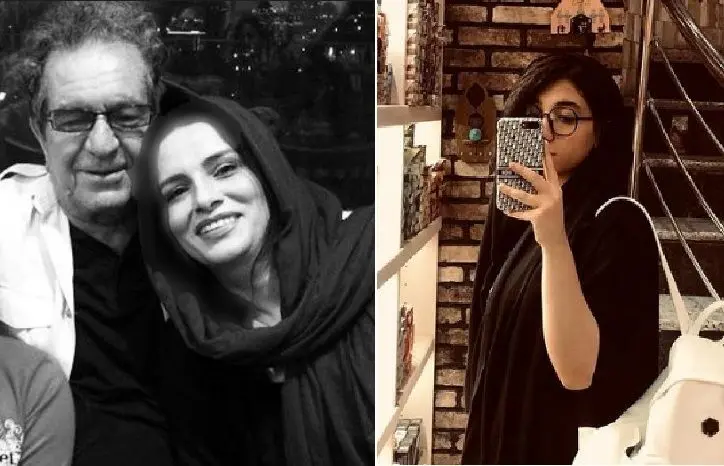 پخش آهنگ سنتوری در مراسم داریوش مهرجویی | چهره بهت‌زده بازیگران با دیدن پیکر مهرجویی و همسرش + فیلم دردناک