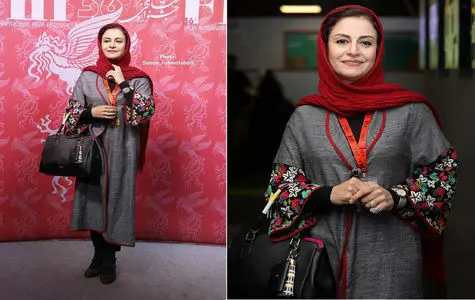خانم بازیگر در حال ساندویچ خوردن در خیابان لو رفت | تصویری که از مریلا زارعی در یک ساندویچی شکار شد +فیلم