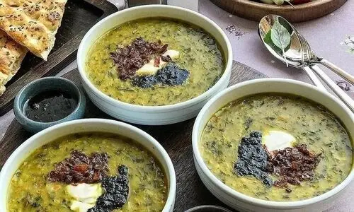 طرز تهیه آش برنج مخصوص افطار ماه رمضان | این آش مقوی را حتما درست کنید