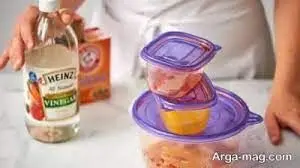 نکات خانه داری | یک ترفند بدون زحمت برای اینکه بوی بد ظروف پلاستیکی برای همیشه از بین بره