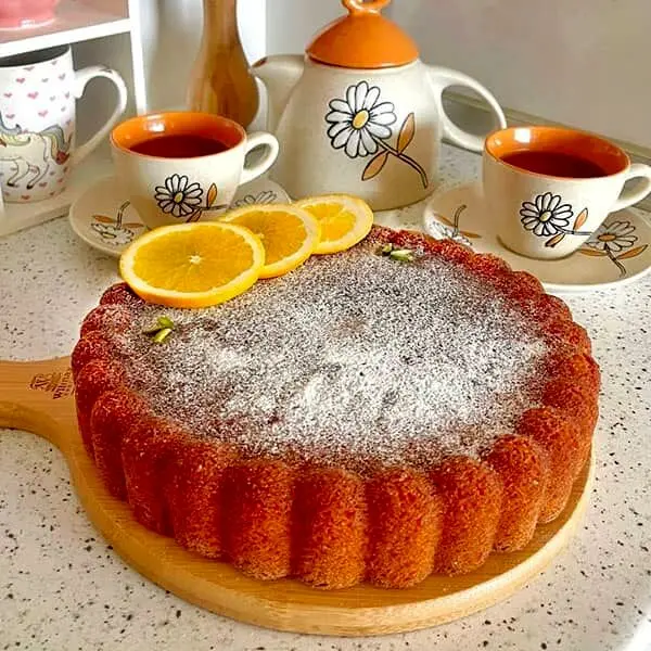 طرز تهیه کیک پرتغالی با ساده ترین روش + دستور پخت کیک 