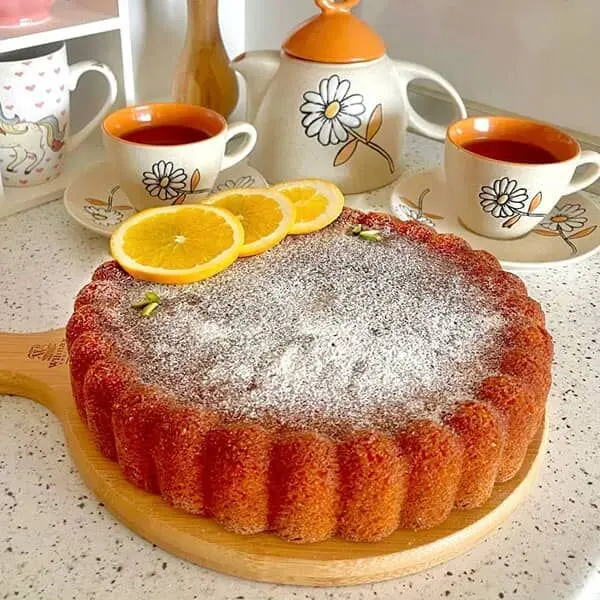 طرز تهیه کیک پرتغالی با ساده ترین روش + دستور پخت کیک 