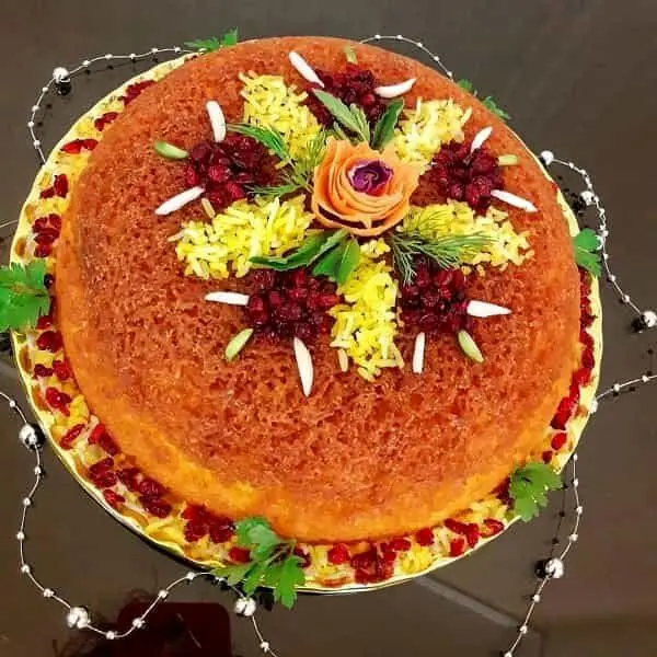 طرز تهیه ته چین مجلسی با گوشت و هویج | با این غذا در مهمانی هایتان بدرخشید