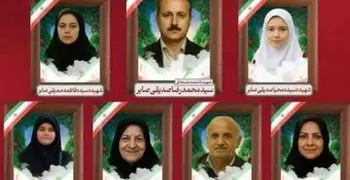 آخرین قاب عکس خانوادگی  شهید دانشمند هسته ای