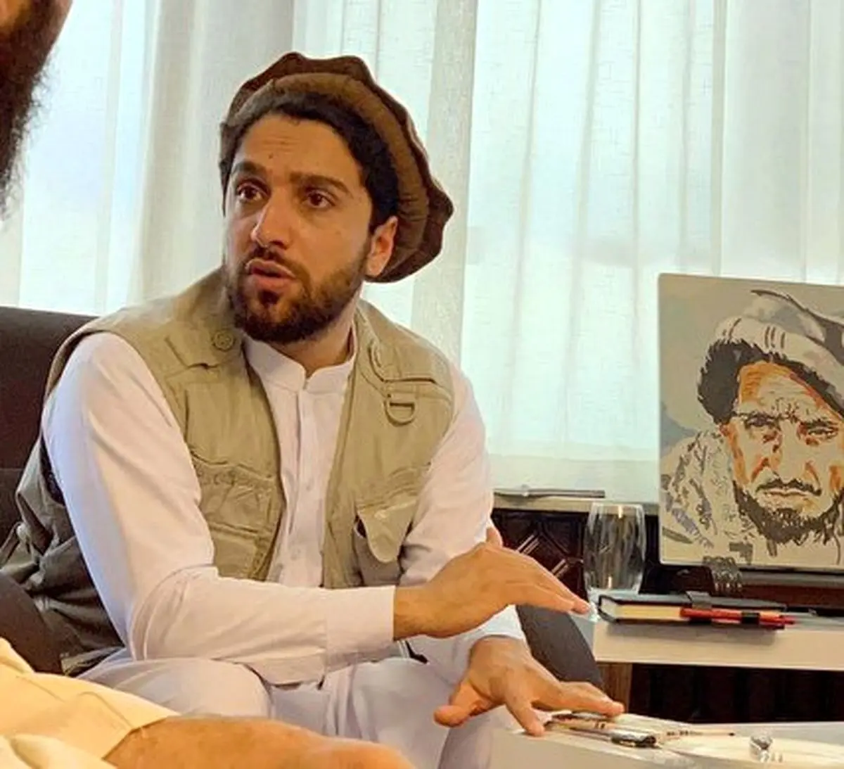 استوری دختر احمد شاه مسعود با پرچم ایران | این خاک برای ما مقدس است + عکس