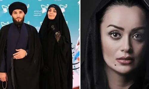 عکس لو رفته جدید از شوهر الهام چرخنده 