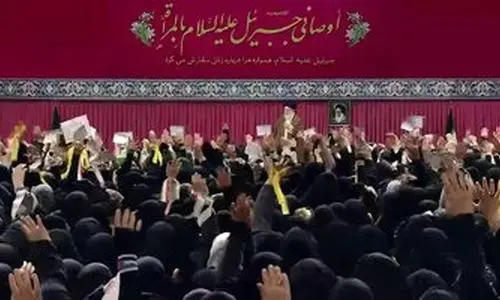  تصویری از حضور بانوان غیر ایرانی در دیدار با رهبر انقلاب