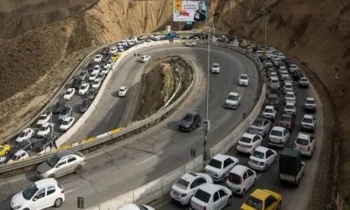 خبر مهم برای مسافران | جاده چالوس دوطرفه شد | وضعیت جاده چالوس در 24 ساعت آینده