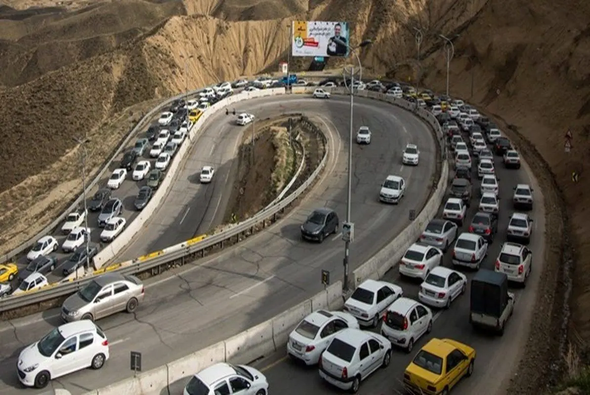 ترافیک جاده چالوس در دهه ۴۰ وحشتناک تر از سال 1403 +عکس