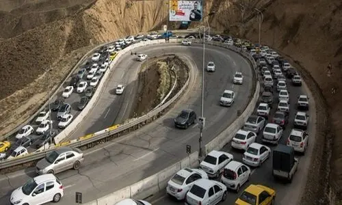 خبر مهم برای مسافران | جاده چالوس دوطرفه شد | وضعیت جاده چالوس در 24 ساعت آینده