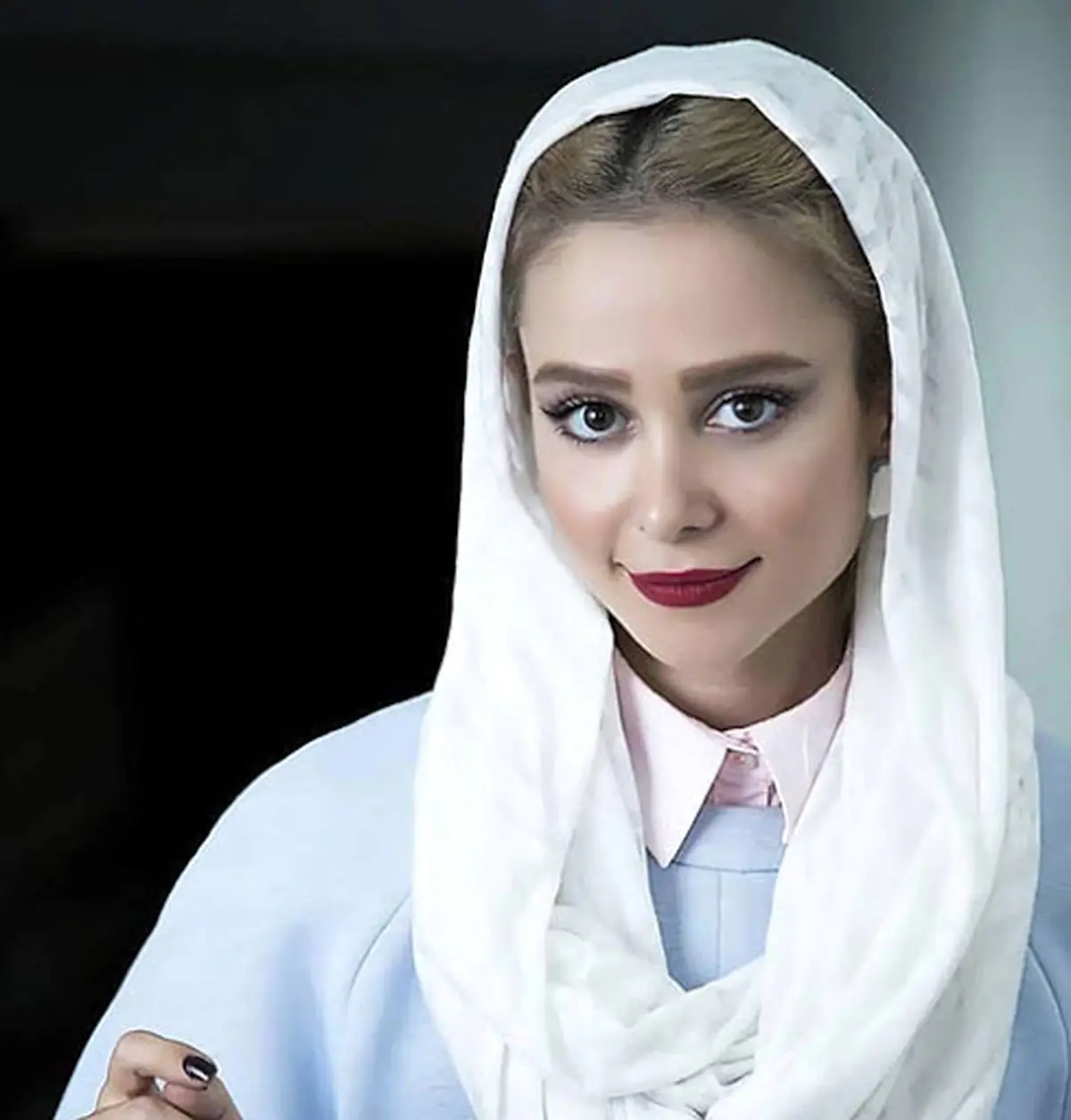 صورت پر از کک و مک الناز حبیبی+عکس