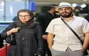 اوضاع عجیب این روزهای رضا عطاران | بادیگاردهای رضا عطاران در مراسم درگذشت پدرش در مشهد +عکس