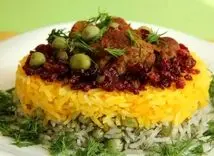 طرز تهیه نخودفرنگی پلو با مرغ و گوشت | این غذا را با هرچی بخوری ، خوشمزس !