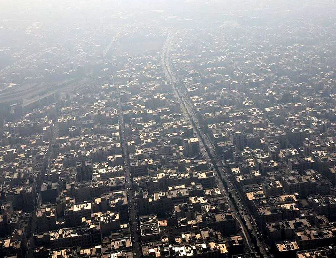 عکسی متفاوت از هوای تهران