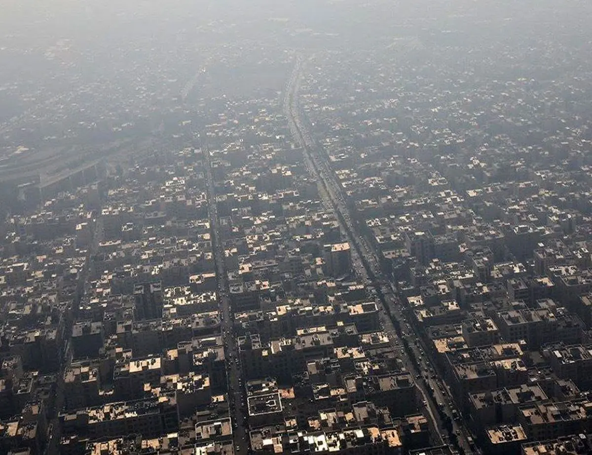 عکسی متفاوت از هوای تهران