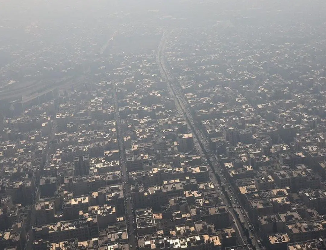 عکسی متفاوت از هوای تهران