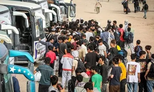 بازگشت سی هزار مهاجر افغان در یک روز از ایران