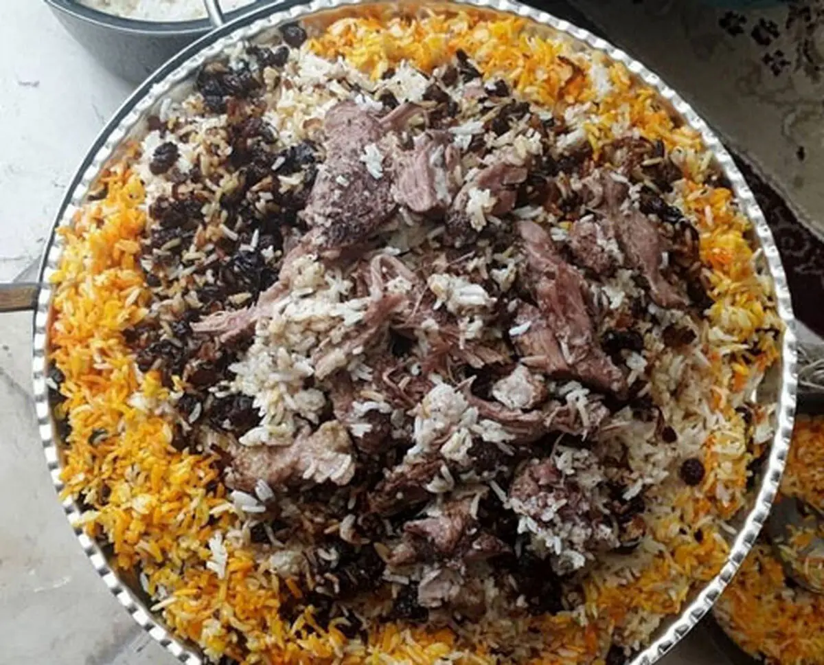 یک نذری متفاوت ؛ طرز تهیه ته چین گرمساری در محرم