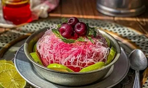 طرز تهیه فالوده شیرازی در خانه | ساده ترین روش تهیه دسر محبوب ایرانی