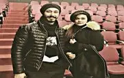 عکس منتصب به جشن عقد بهرام افشاری پخش شد | عروس خانوم 1 متر کوتاه تر از بهرام خان هستش!