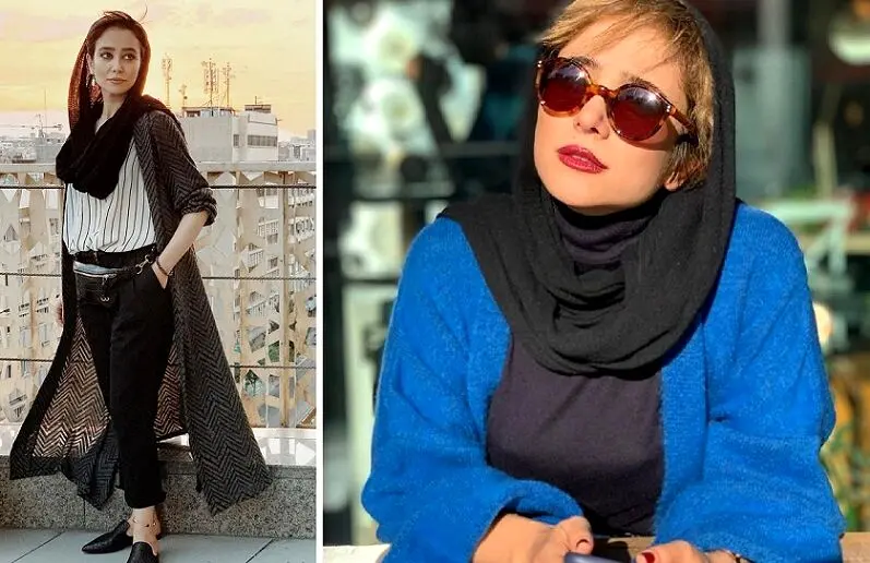 بادیگارد عظیم الجسته الناز حبیبی تو دورهمی آتیش بپا کرد | الناز خانوم با این استایل تینیجری کنار بادیگاردشون قد جوجه شدن !