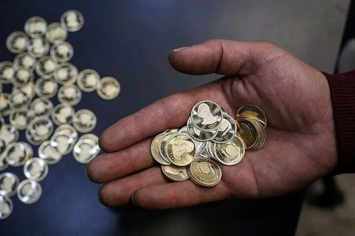 افزایش قیمت سکه در بازار تهران