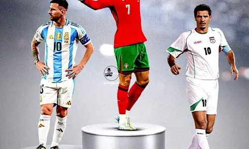 عبور مسی از علی دایی و دومین گلزن برتر جهان شدن