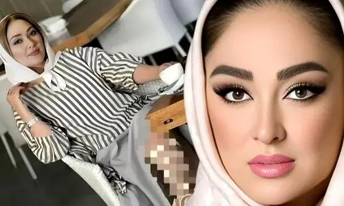 الهام حمیدی با یک استایل زمستانی جلب‌توجه کرد