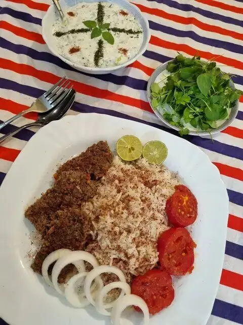 طرز تهیه کته سماقی با کباب تابه ای مخصوص | این غذا مزه بهشت میده !