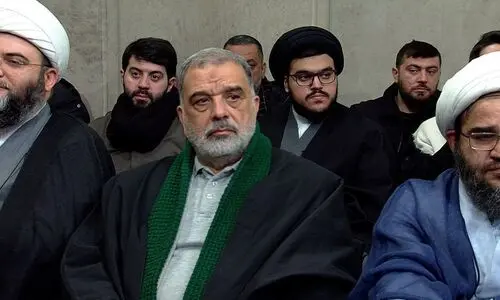 حضور فرزند شهید سیدحسن نصرالله در دیدار امروز رهبر انقلاب +عکس