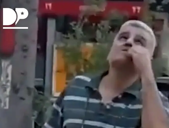 مرد ایرانی در رسانه‌های آمریکایی معروف شد | مرد ایرانی بی خیال جهانی شد +فیلم