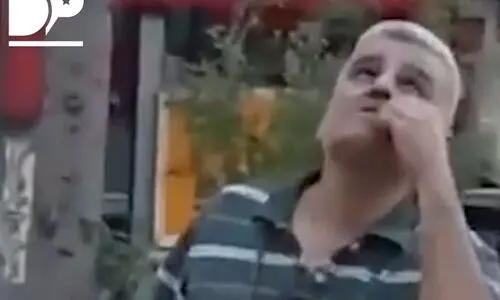 مرد ایرانی در رسانه‌های آمریکایی معروف شد | مرد ایرانی بی خیال جهانی شد +فیلم