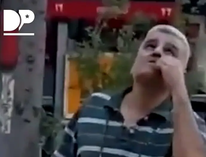 مرد ایرانی در رسانه‌های آمریکایی معروف شد | مرد ایرانی بی خیال جهانی شد +فیلم