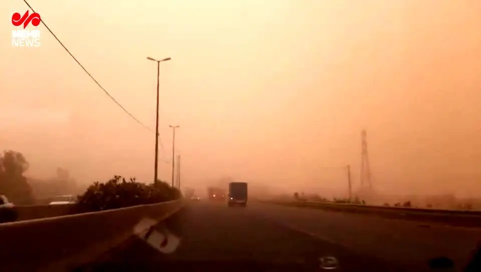وزش باد شدید در تهران | تهرانی ها مراقب باشند