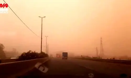 وزش باد شدید در تهران | تهرانی ها مراقب باشند