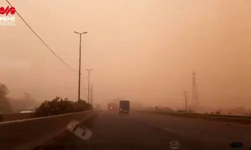 وزش باد شدید در تهران | تهرانی ها مراقب باشند