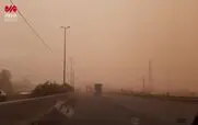 وزش باد شدید در تهران | تهرانی ها مراقب باشند